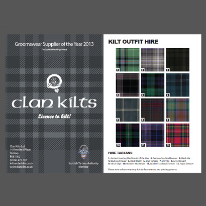 Clan Kilts Brochure